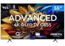 Smart TV 55” 4K UHD QLED TCL 55C655 Wi-Fi na Aliexpress