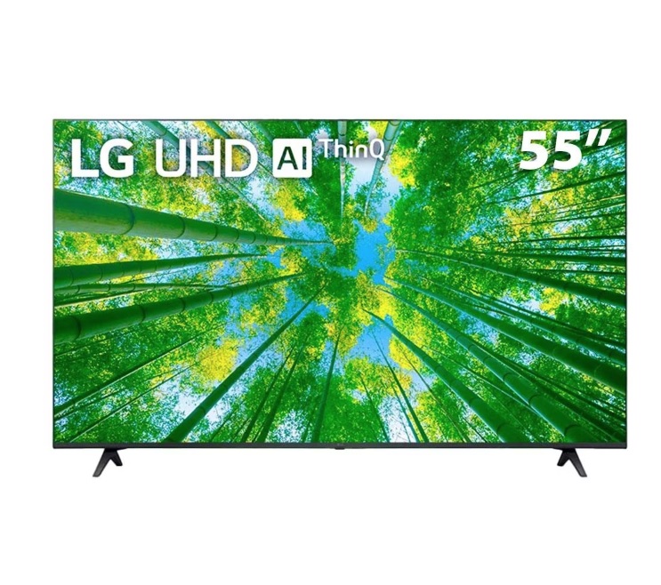 Smart TV 55″ LG 4K 55UQ7950PSB WiFi, Bluetooth, HDR, Inteligência Artificial ThinQ, Smart Magic, Google, Alexa na Casas Bahia