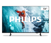 Smart TV 55″ PHILIPS 4K, 55PUG7300, Comando de Voz, Bluetooth, HDR, Dolby Atmos, HDMI, USB, Wi-Fi na Amazon