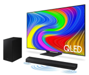 Smart TV 55″ Samsung Combo QLED 4K 55Q65D 2024 + Soundbar HW-B550/ZD na Amazon