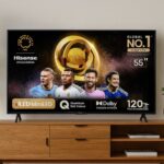 Smart TV 55″ UHD 4K Mini LED Hisense 55U6N Google TV, Processador com AI, HDR10+, Dolby Atmos, Sports Mode, Game Mode Plus e Compatível com Alexa na Casas Bahia