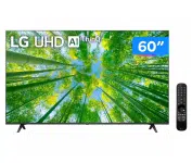 Smart TV 60” 4K LED LG 60UQ8050 AI Processor – Wi-Fi Bluetooth HDR Alexa Google Assistente 3 HDMI na Magazine Luiza