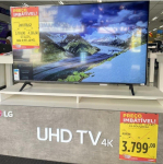 Smart TV 60” 4K LED LG 60UQ8050 AI Processor – Wi-Fi Bluetooth HDR Alexa Google Assistente 3 HDMI na Magazine Luiza