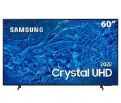 Smart TV 60″ Crystal UHD 4K Samsung 60BU8000, Painel Dynamic Crystal Color, Design slim, Tela sem limites, Alexa built in, Controle Remoto Único na Casas Bahia