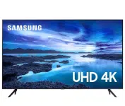 Smart TV 60″ UHD 4K Samsung 60AU7700 Processador Crystal 4K Tela sem Limites Visual Livre de Cabos Alexa Built in Controle Único na Americanas