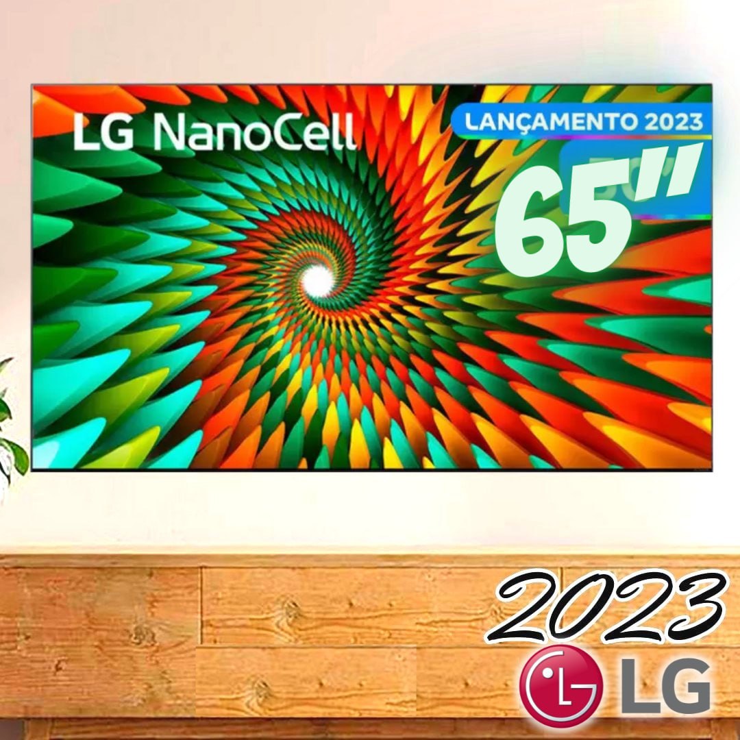 Smart TV 65” 4K Ultra HD LED LG NanoCell 65NANO77 – Wi-Fi Bluetooth Alexa 3 HDMI 2 USB na Magazine Luiza