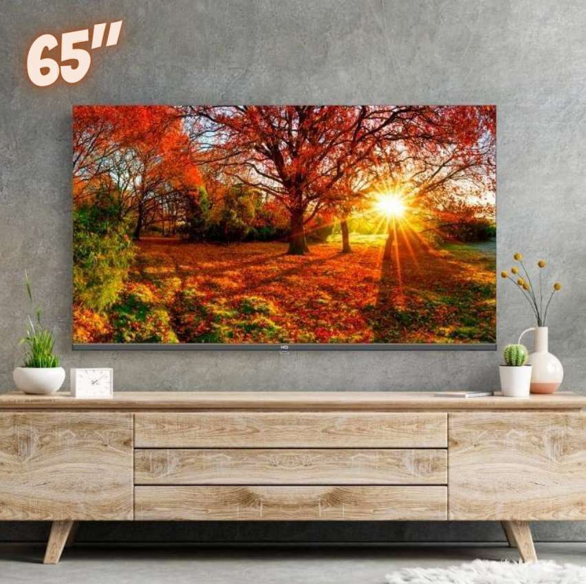 Smart TV 65″ HQ 4K com Conversor Digital externo 3 HDMI 2 USB WI-FI Design Slim e tela Frameless na Magazine Luiza
