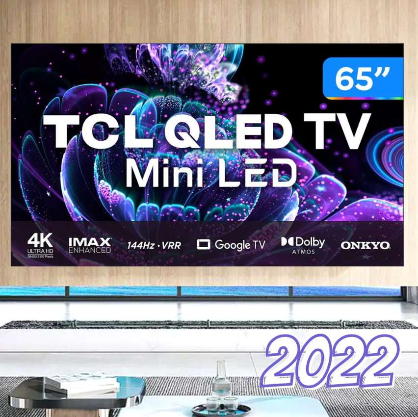 Smart TV 65 Polegadas TCL QLED 4K UHD Mini LED, HDMI, BlueTooth, USB, Wifi, FreeSync, Google TV – 65C835 na KaBuM!