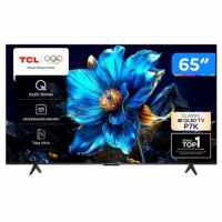 Smart TV 65" TCL 4K UHD QLED 65P7K Google TV AiPQ Google Assistente 3 HDMI 1 USB na Aliexpress