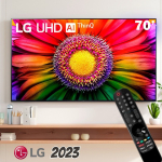 Smart TV 70″ 4K LG UHD ThinQ AI 70UR8750PSA HDR Bluetooth Alexa Google Assistente Airplay2 3 HDMI na Amazon