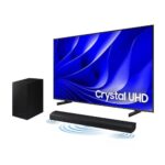 Smart TV 70″ Crystal UHD 4K 70DU8000 2024 + Soundbar HW-B550 na Casas Bahia