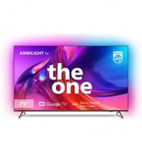 Smart TV 75" 4K 120 Hz Philips THE ONE 75PUG8808/78, Google TV, Ambilight na Amazon