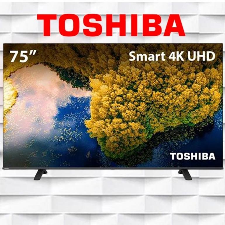 Smart TV 75″ 4K Toshiba 75C350L TB009 na Carrefour