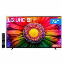 Smart TV 75” 4K UHD LED LG 75UR8750 - Wi-Fi Bluetooth Alexa 3 HDMI IA Matter na Magazine Luiza