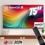 Smart TV 75″ 4K UHD NanoCell LG 75NANO80TSA Wi-Fi Bluetooth com Alexa 3 HDMI 2 USB na Aliexpress