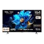 Smart TV 85” TCL 85P7K 4K QLED UHD 60Hz com Sistema Operacional Google TV na Casas Bahia
