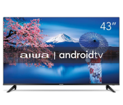 Smart TV Aiwa 43”, Android, Full HD, Borda Ultrafina, HDR10, Dolby Áudio – AWS-TV-43-BL-02-A na Amazon
