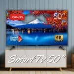 Smart TV Aiwa 50”, Android, 4K, Borda Ultrafina, HDR10, Dolby Áudio - AWS-TV-50-BL-02-A na Amazon