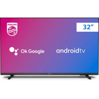 Smart TV Android Philips 32" HD 32PHG6917/78 - Comando De Voz, HDR, WiFi 5G, Bluetooth, Dolby Atmos na Americanas