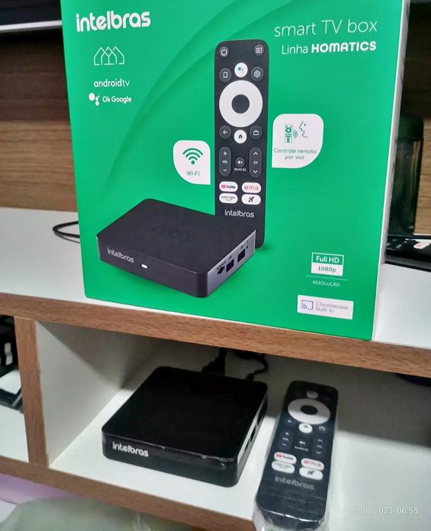 Smart TV Box Izy Play FULL HD Preto Intelbras na Amazon