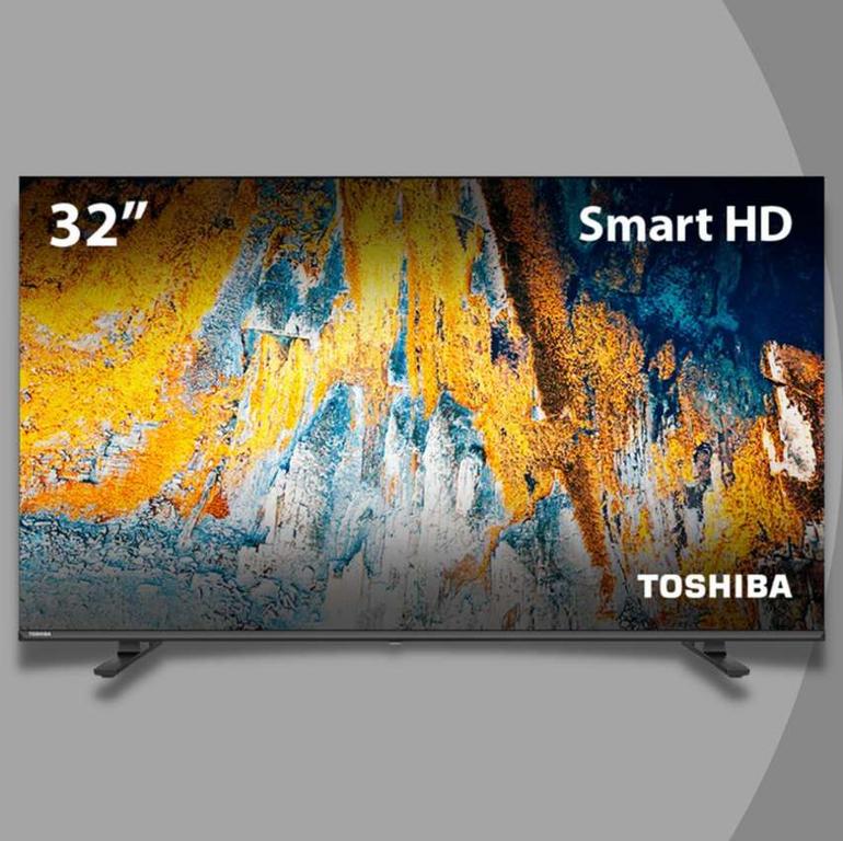 Smart TV DLED 32 HD Toshiba 32V35L VIDAA 2 HDMI 2 USB Wi-fi – TB016M na Amazon
