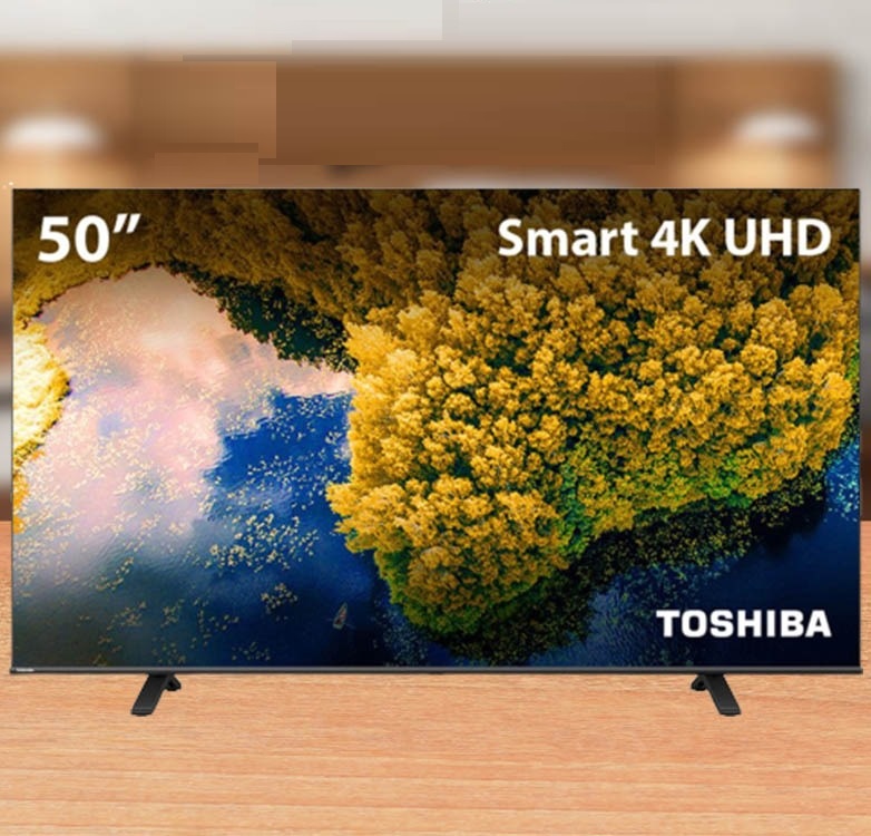 Smart TV DLED 50” 4K 50C350L VIDAA 3 HDMI 2 USB Wi-Fi Toshiba – TB012M na Carrefour