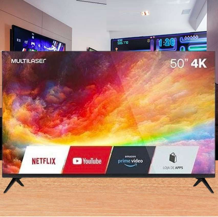 Smart TV DLED 50 4K Multi 3 HDMI 2 USB Wi-fi – TL032M na Casas Bahia