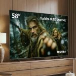 Smart TV DLED 58″ 4K Toshiba na Amazon
