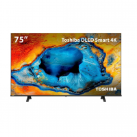 Smart TV DLED 75" 4K Toshiba 75C350NS VIDAA 4 HDMI 2 USB Wi-Fi - TB033M na Amazon
