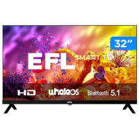 Smart TV EFL 32 HD DLED Whale OS Wi-Fi na Shopee