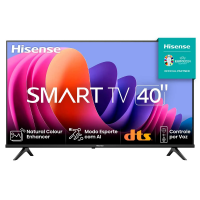 Smart TV Hisense 40" 40A4N Full HD DLED DTS X Dolby Audio 2X HDMI na Carrefour