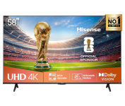 Smart TV Hisense UHD 4K DLED 58″ Polegadas 58A6NV com HDR10 Dolby Vision Game Mode Controle por Voz Alexa Built-In AirPlay na Amazon