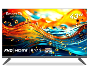 Smart TV HQ 43″ Full HD tela sem bordas Android 12 design Slim HQS43NKHM na Amazon