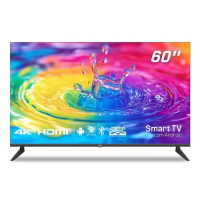 Smart TV HQ 60" UHD 4K, HDR Android 11, Sistema Ultrasound, Design Slim, Processador Quad Core, Espelhamento De Tela, HQSTV60NK na Casas Bahia