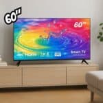 Smart TV HQ 60″ UHD 4K, HDR Android 11, Sistema Ultrasound, Design Slim, Processador Quad Core, Espelhamento de tela, HQSTV60NK na Casas Bahia