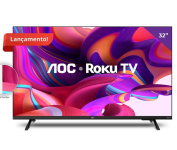 Smart TV LED 32″ HD AOC 32S5135/78G – Design sem bordas, Wifi, Conversor Digital, USB, HDMI na Amazon
