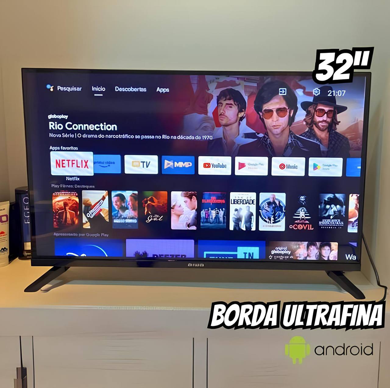 Smart Tv Led 32″ HD HDMI Bluetooth AWS-TV-32-BL-02-A AIWA na Shopee