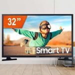 Smart TV LED 32” HD Samsung LH32BETBLGGXZD na Amazon