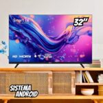 Smart TV LED 32 hq HD 3 hdmi 2 USB wi-fi Android 11 Design Slim KDE32GR315LN na Americanas