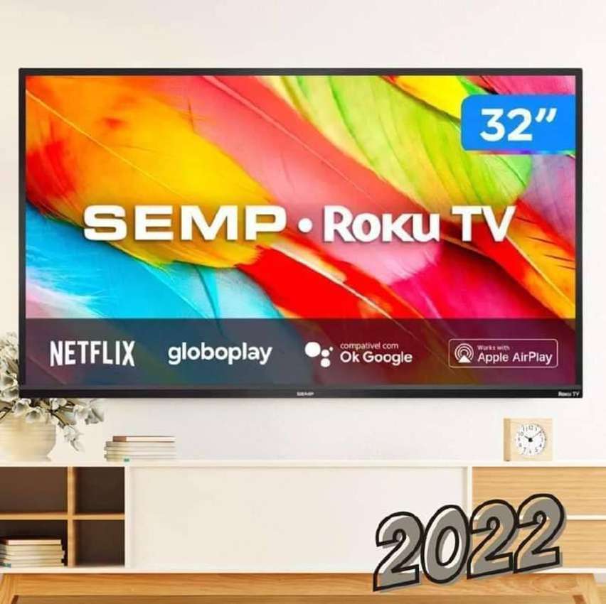 Smart Tv LED 32 Polegadas HD Wi-Fi USB HDMI Roku 32R6500 Semp TCL na Casas Bahia