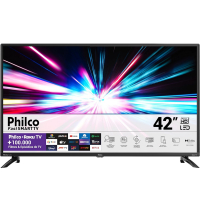 Smart TV LED 42" FHD Philco Roku TV Google Assistente Dolby Audio Processador Quad-core - PTV42G6FR2CPF na Amazon