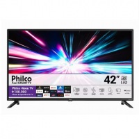 Smart TV LED 42" Philco Full HD PTV42G6FR2CPF Com Roku TV, Google Assistente, Dolby Audio na Casas Bahia