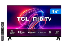 Smart TV LED 43″ FHD TCL S5400A 43S5400A com Android TV, Wi-Fi, Bluetooth, Controle Remoto com Comando de Voz, Google Assistente e Chromecast integrado na Magazine Luiza