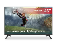 Smart TV LED 43″ Full HD, Design sem bordas, Google Assistant e Android TV com Bluetooth Konka KDG43 na Magazine Luiza