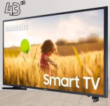 Smart TV LED 43″ Full HD Samsung LH43BETMLGGXZD, 2 HDMI, 1 USB, Wi-Fi, HDR, Sistema Operacional Tizen e Dolby Digital Plus na Amazon