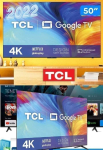 Smart TV LED 50″ 4K UHD TCL 50P635 – Google TV, Wifi, HDMI na Amazon