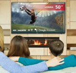 Smart TV LED 50″ UHD 4K, Design sem bordas, Google Assistant e Android TV com Bluetooth Konka KDG50 na Magazine Luiza