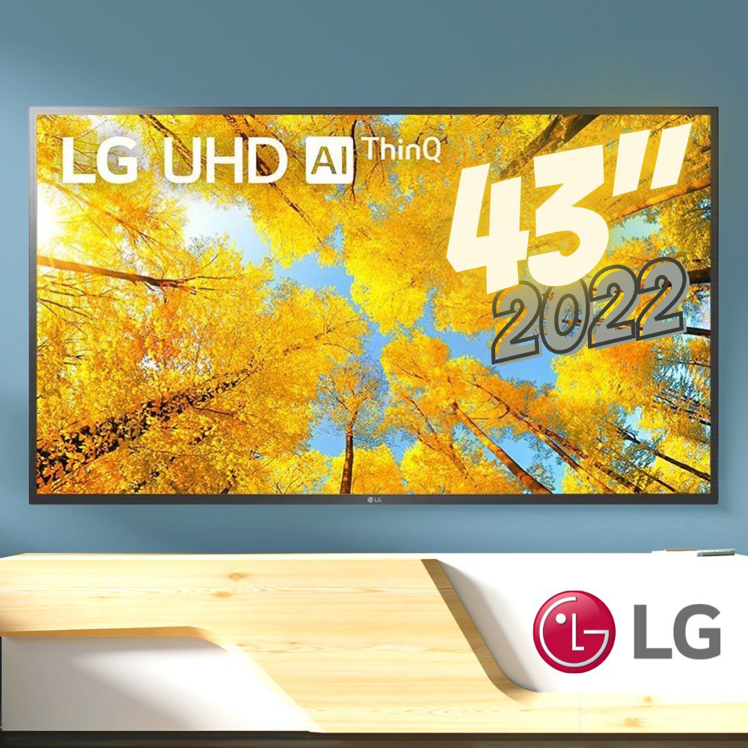 Smart TV LG 43″ 4k UHD 43UQ7500 Wi-Fi Bluetooth HDR Thinqai Compatível com Smart Magic Google Alexa na Americanas