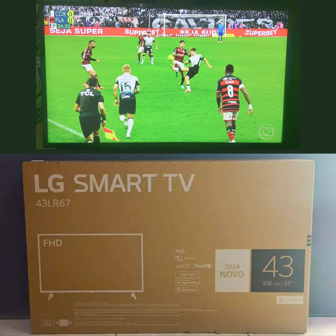 Smart Tv LG 43 Full Hd Hdr10 Thinq Ai Webos Wifi5 Bluetooth LG Thinq Alexa 60hz 43lr671c0sa.awz na Mercado Livre