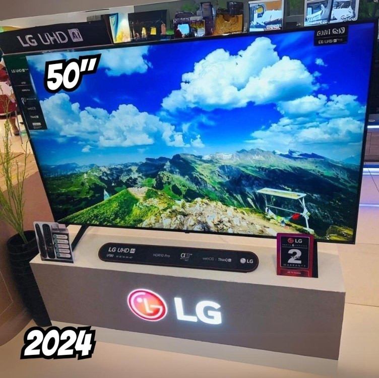 Smart TV LG 50″ 4K 50TU801C0SA ThinQ AI Alexa Apple Airplay 2 HDR 10 Otimizador de Games AI Sound na Shopee